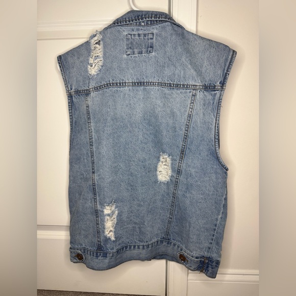 Forever 21 Men Jean Vest - Picture 5 of 5